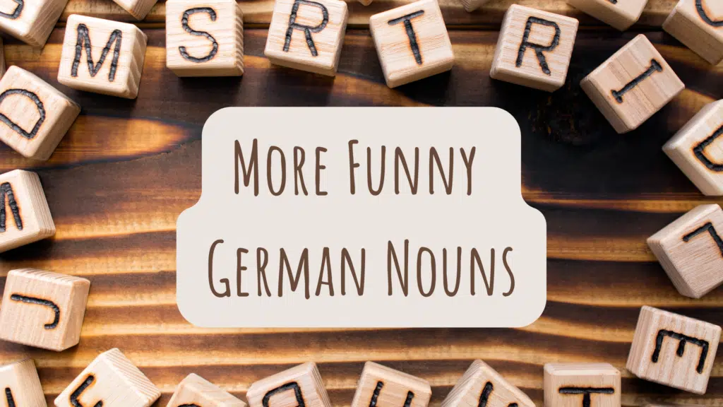 16 More Funny German Nouns